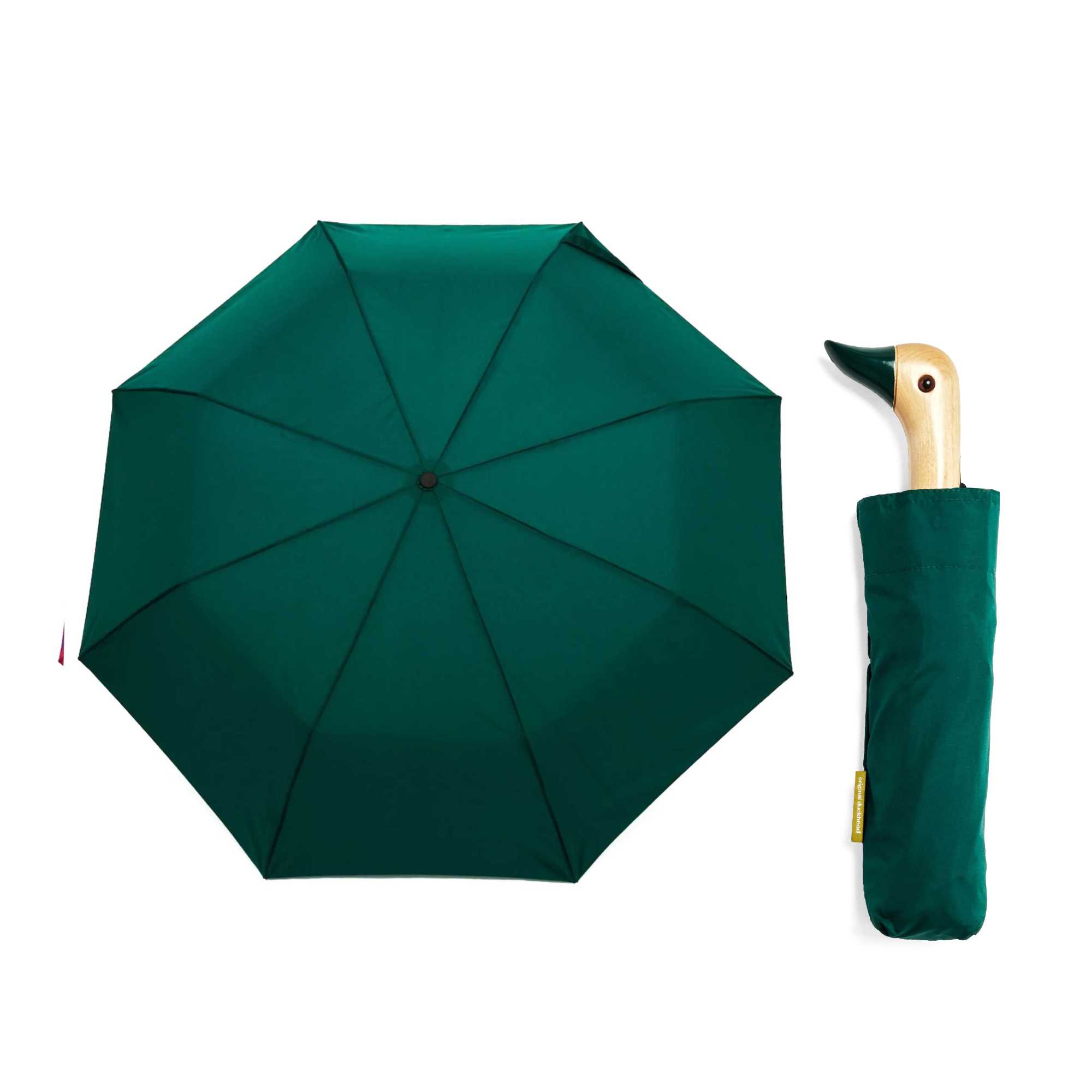 Original Duckhead Compact Umbrella, Forest Green (Ø99cm)