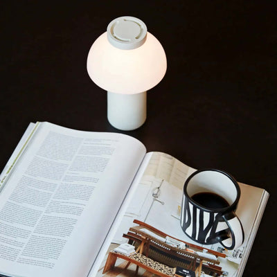 Hay PC Portable rechargeable lamp, cream white