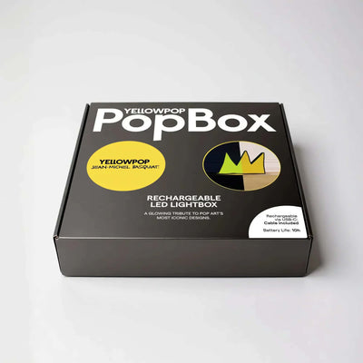 Yellowpop PopBox The Crown by Jean Michel Basquiat