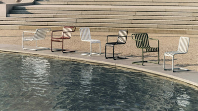 Hay Palissade Cantilever chair, cream white