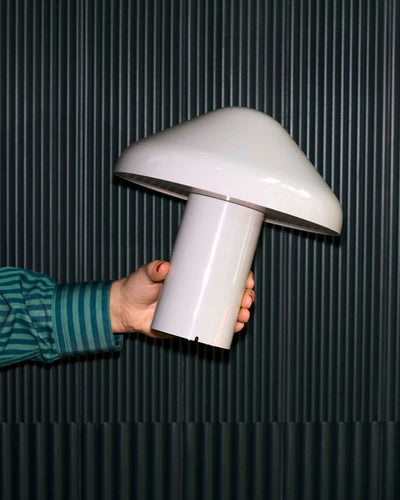 Hay Pao portable table lamp, cream white