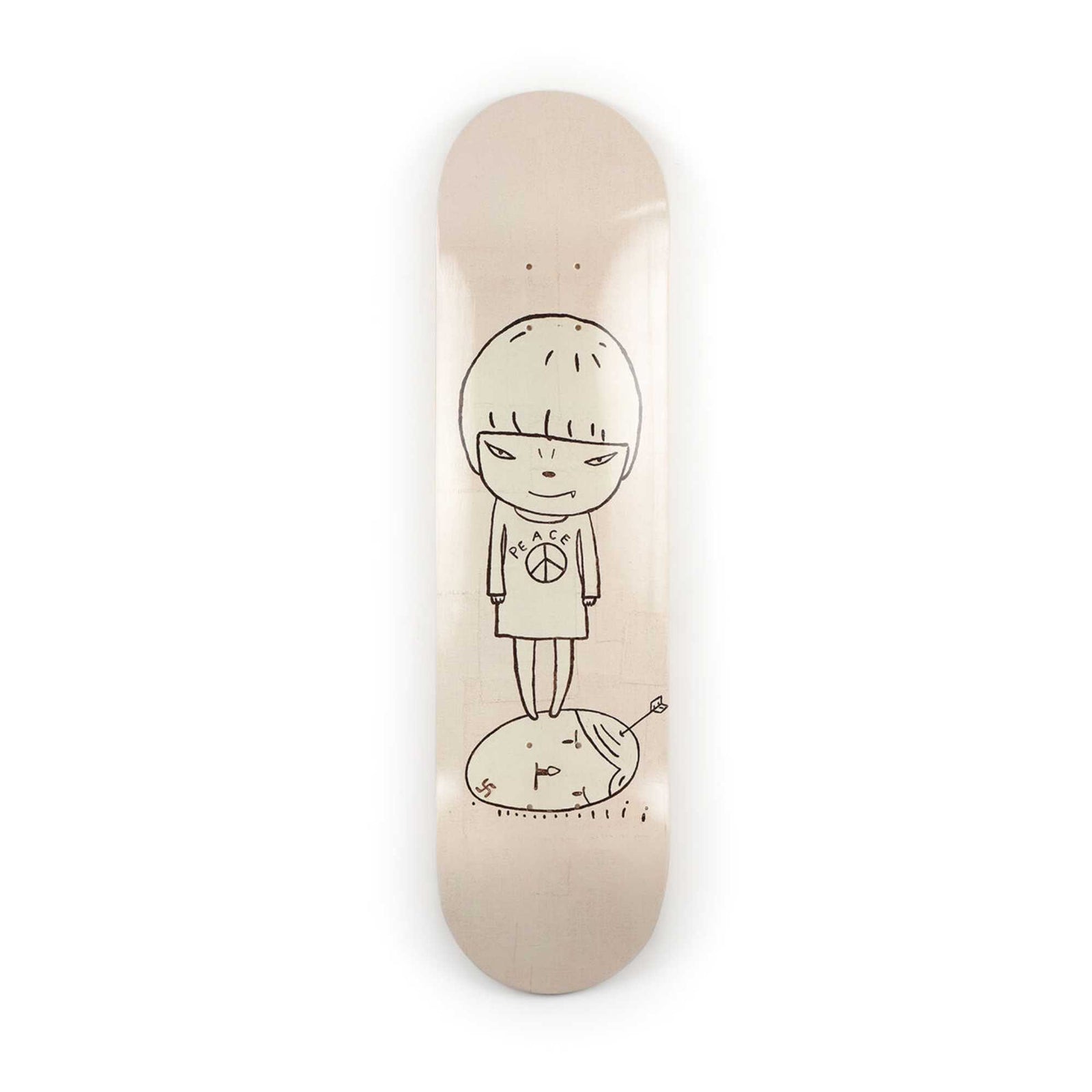 Yoshitomo Nara Skateboard , Peace Girl