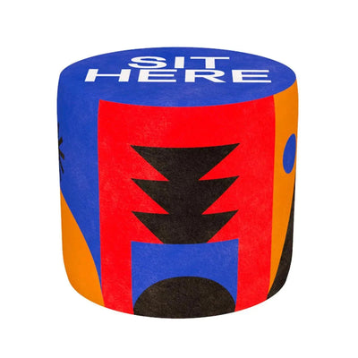 Qeeboo Oggian Pouf S by Marco Oggian