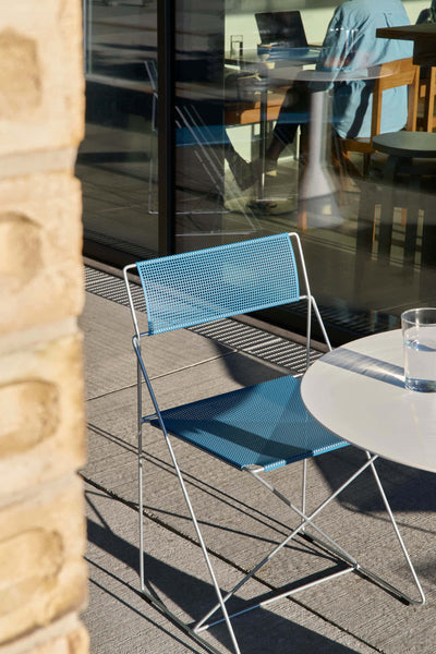Hay X-line chair, powder blue
