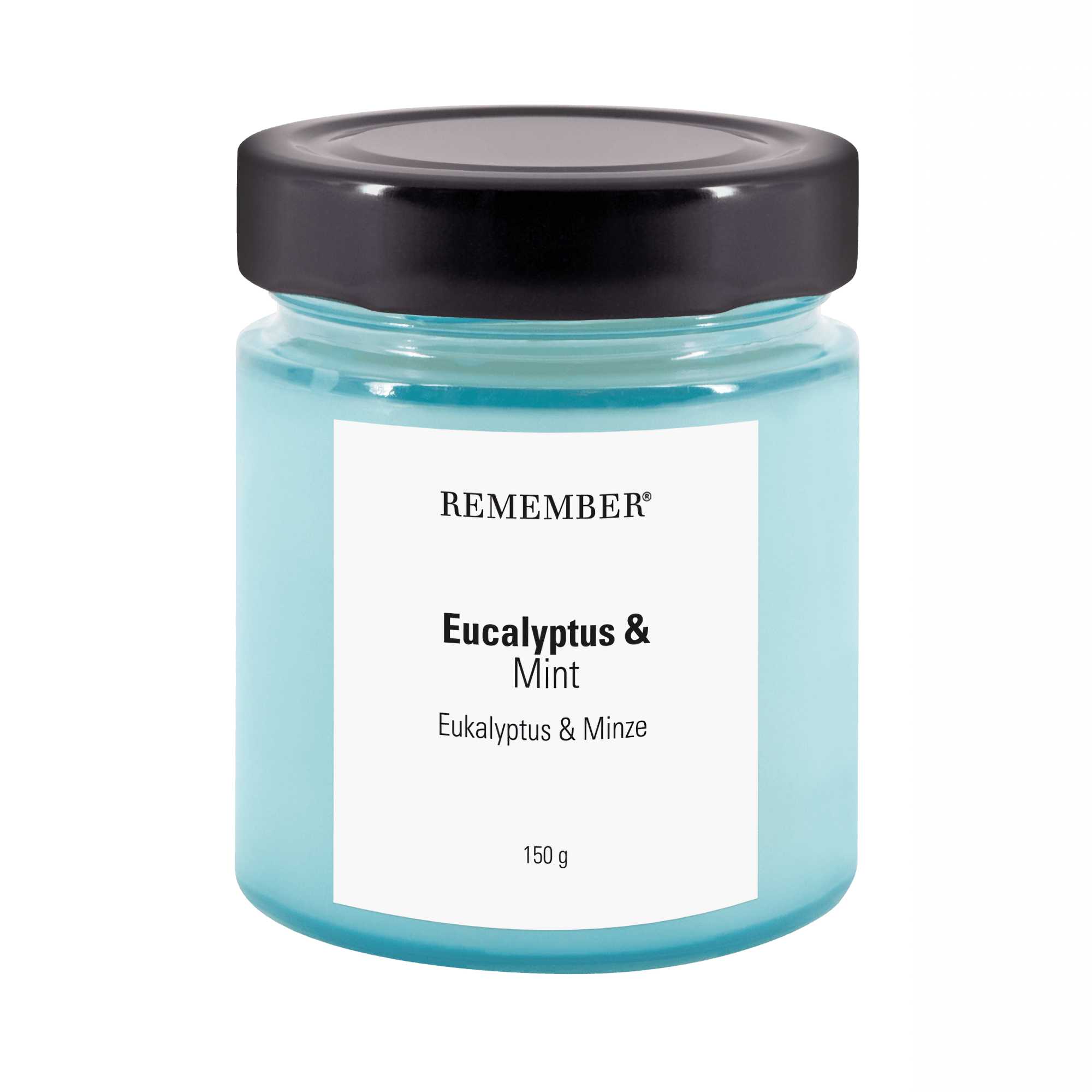 Remember Scented candle, Eucalyptus & Mint (150ml)