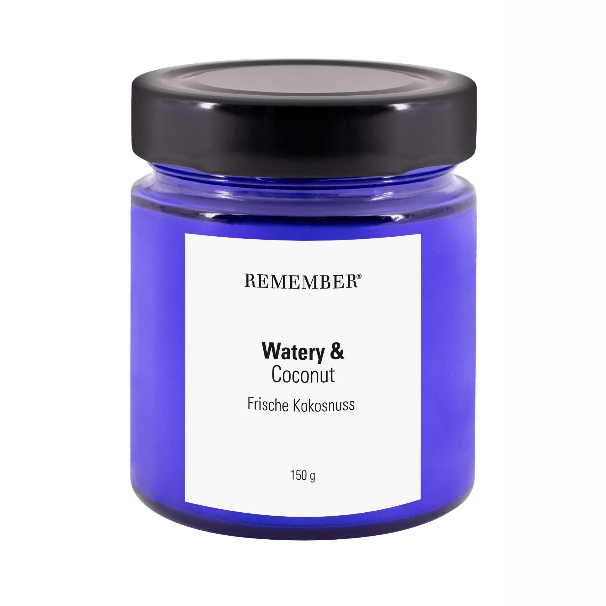 Remember Scented candle, Watery & Coconut (150ml)