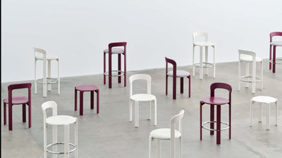 Hay Rey bar stool upholstery