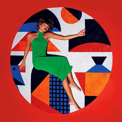 Qeeboo Oggian Round Carpet by Marco Oggian