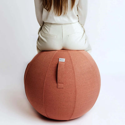VLUV BOL SOVA Active Sitting & Yoga Ball, Salmon