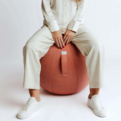 VLUV BOL SOVA Active Sitting & Yoga Ball, Salmon