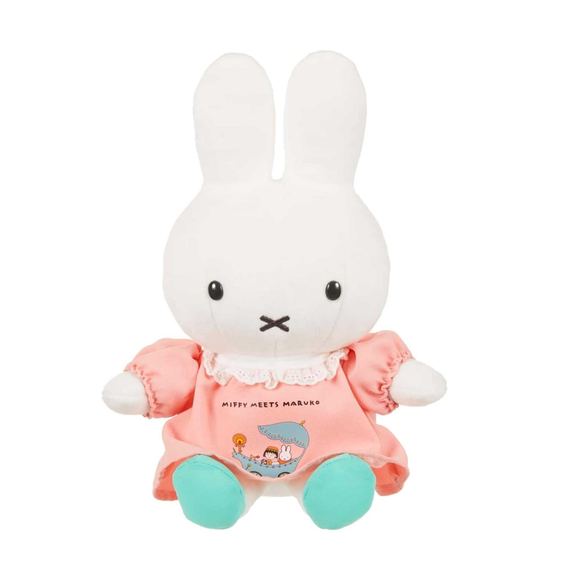 Miffy meets Maruko Plush Toy, Pink