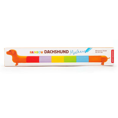 Kikkerland Rainbow Dachshund Markers