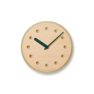 Lemnos Paper-Wood (Dot) clock