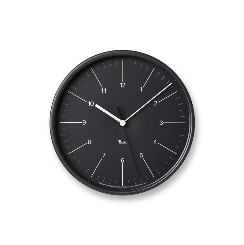 Lemnos RIKI Steel clock