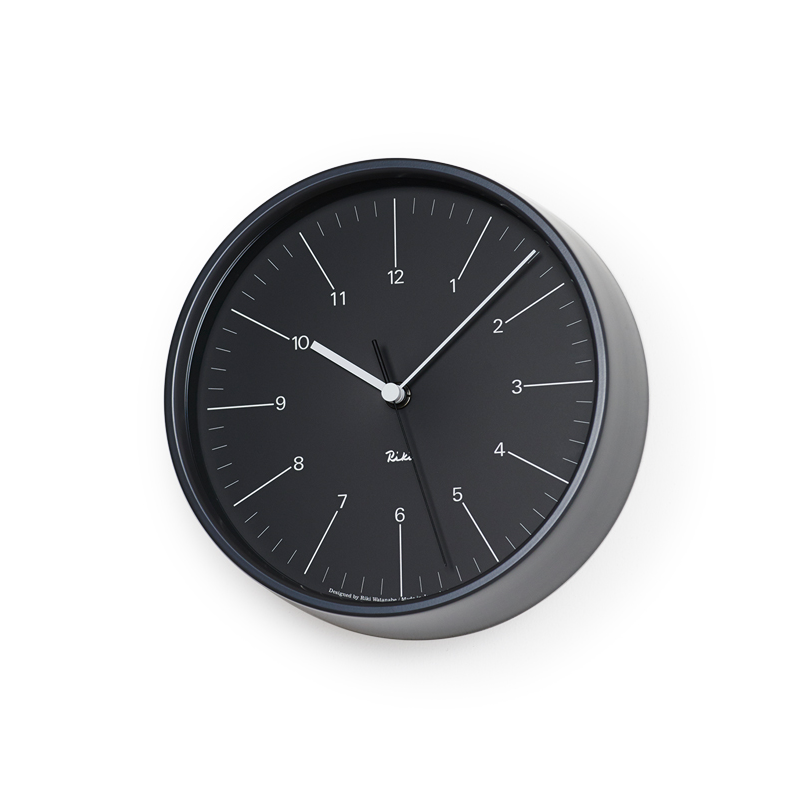 Lemnos RIKI Steel clock