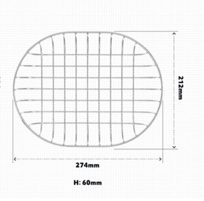 Vatya Badya Woven basket, oval