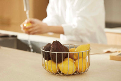 Vatya Badya Woven basket, round