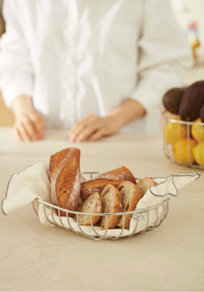 Vatya Badya Woven basket, oval