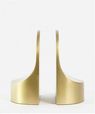XLBoom Emoji bookend, brass