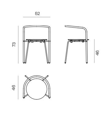 BD Barcelona Simplex chair