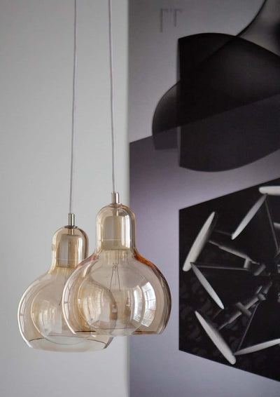 &Tradition SR2 Mega Bulb, gold/pvc cord
