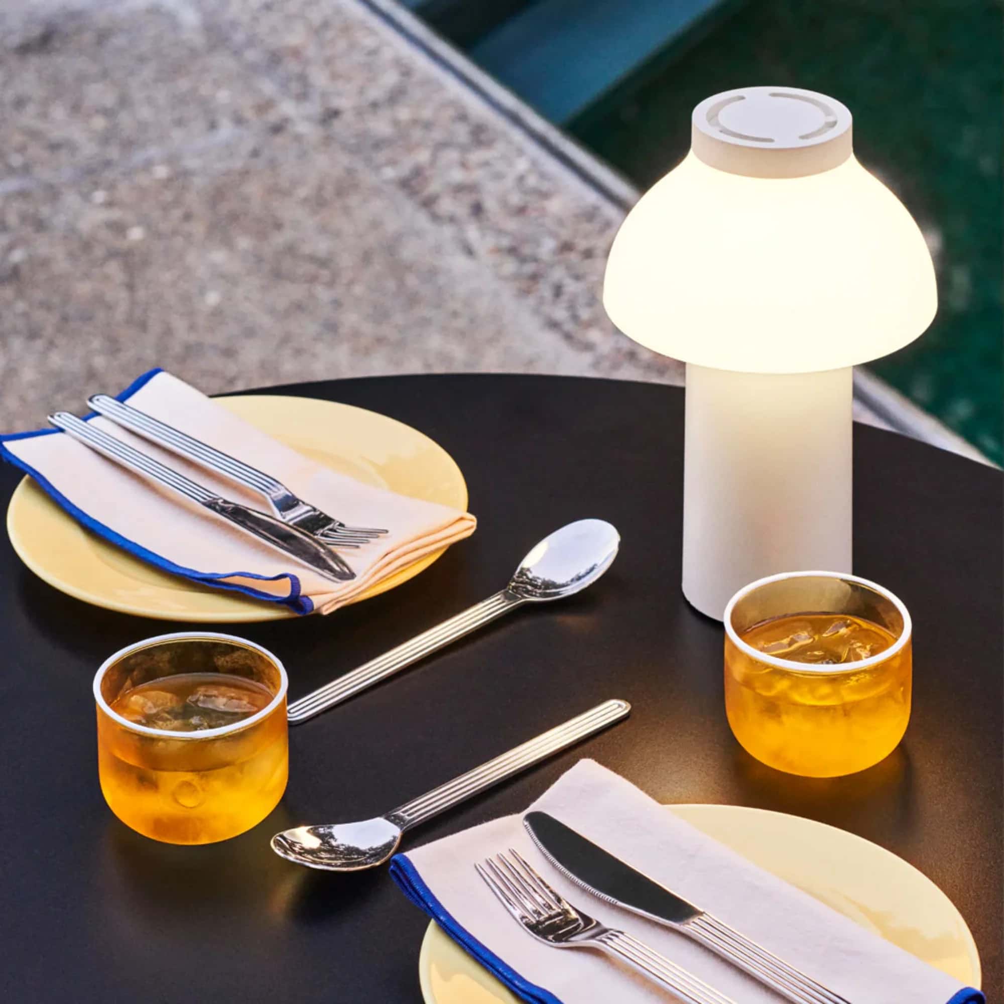 Hay PC Portable rechargeable lamp, cream white
