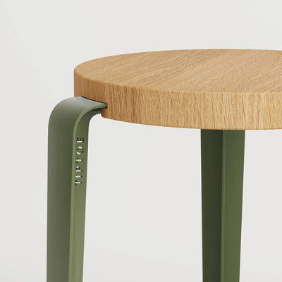 Tiptoe Lou Wood Stool