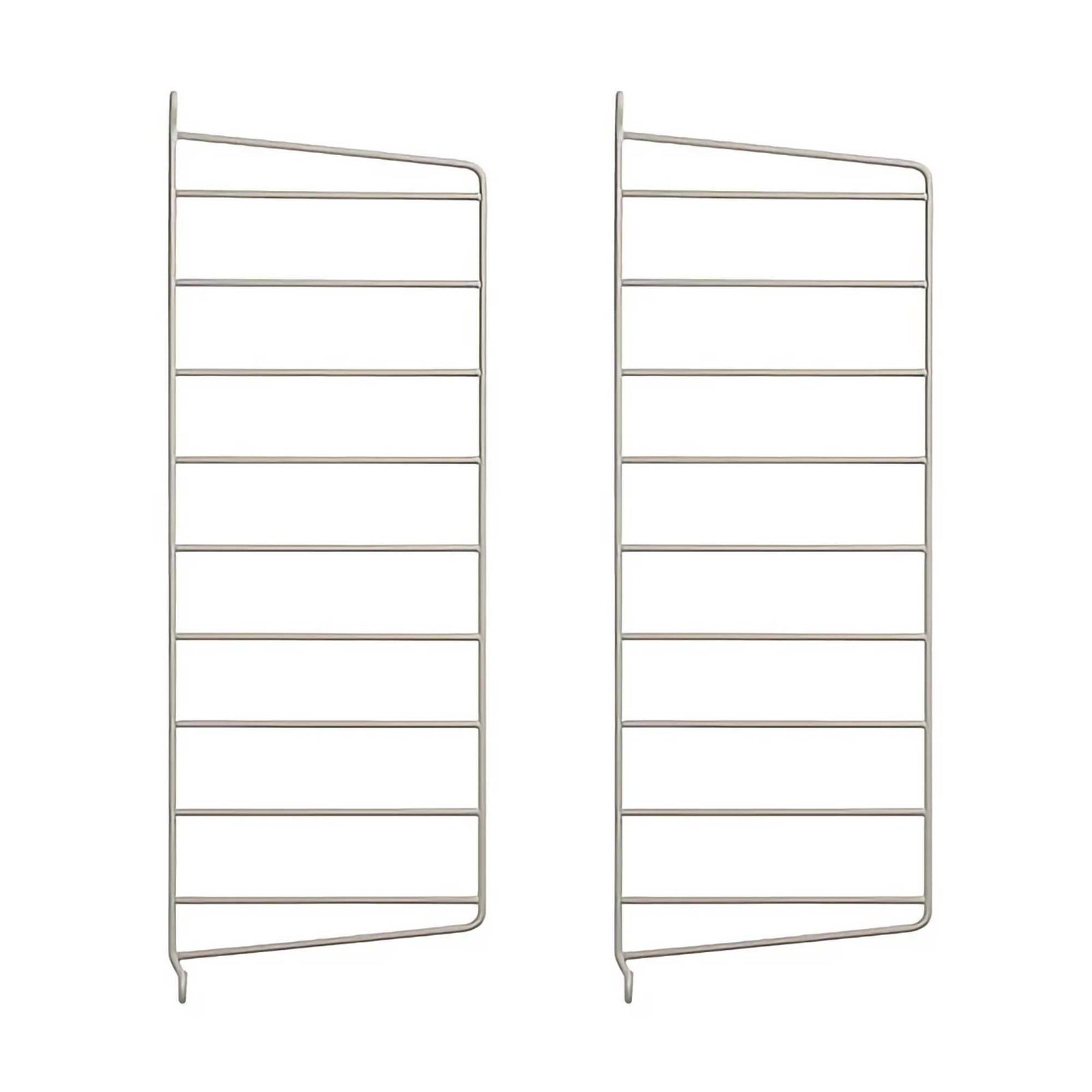String Shelving System Wall Panels 2-Pack, Beige (d20xh50cm)