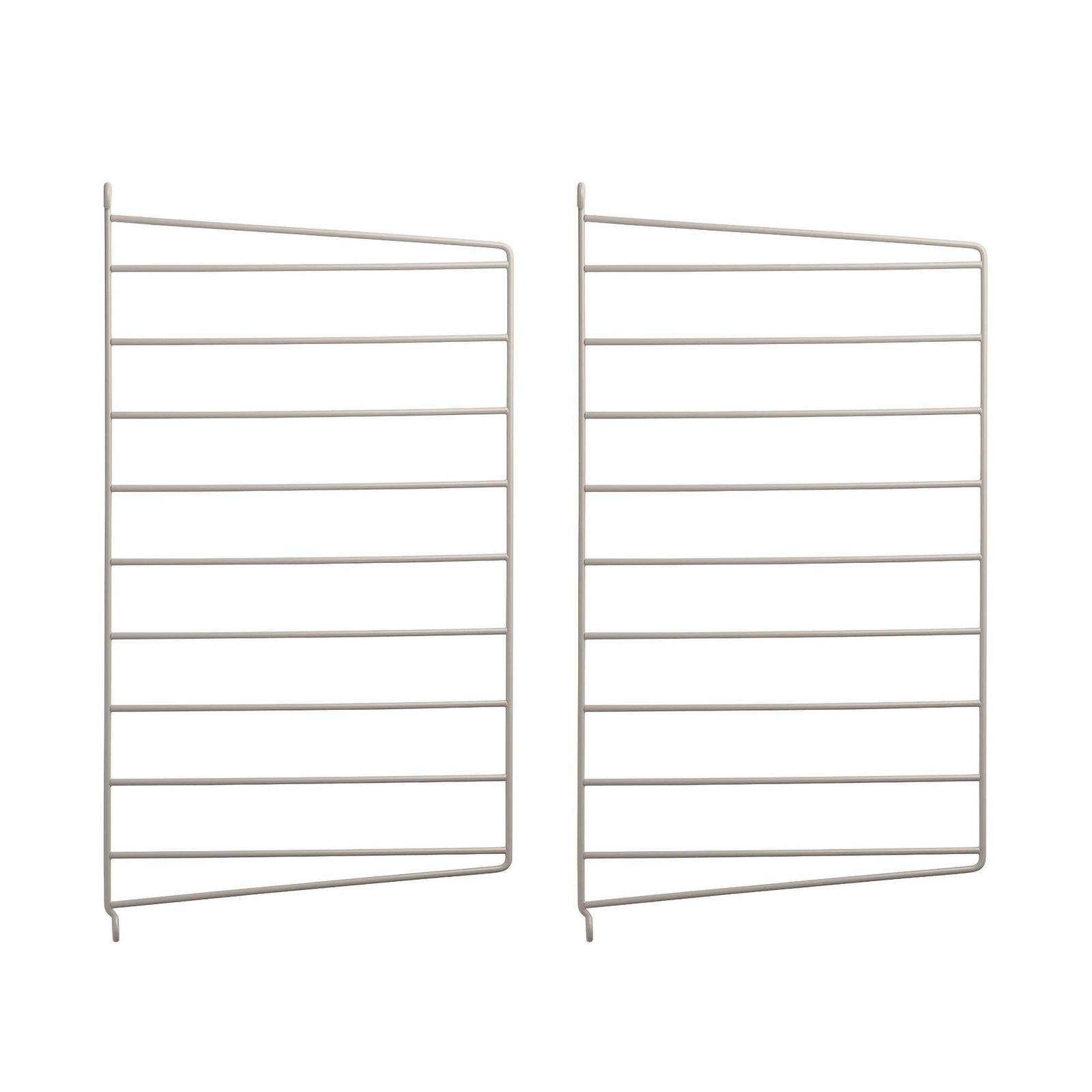 String Shelving System Wall Panels 2-Pack, Beige (H50xD30cm)