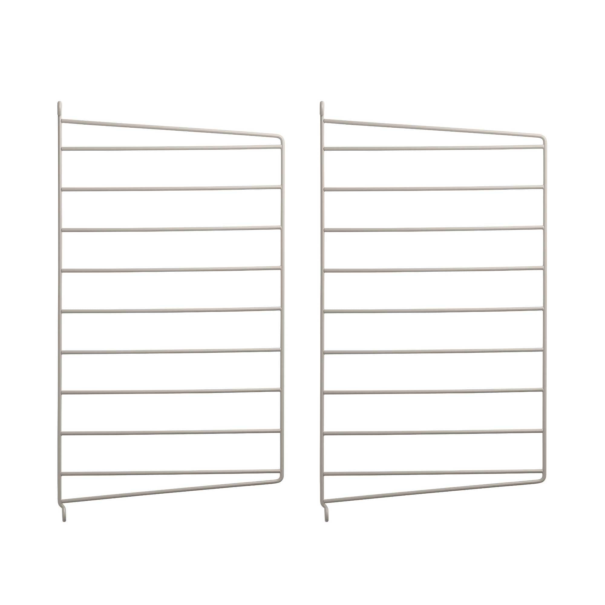 String Shelving System Wall Panels 2-Pack, Beige (H50xD30cm)