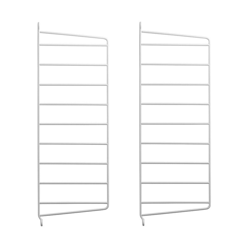 String Shelving System Wall Panels 2-Pack, White (H50xD20cm)