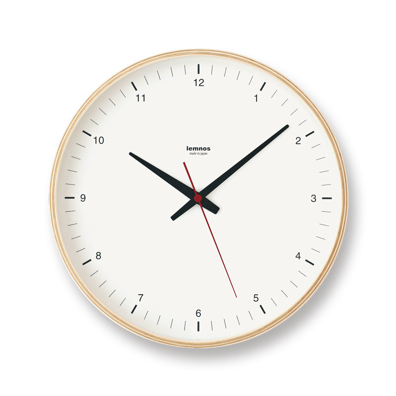 Lemnos Plywood clock