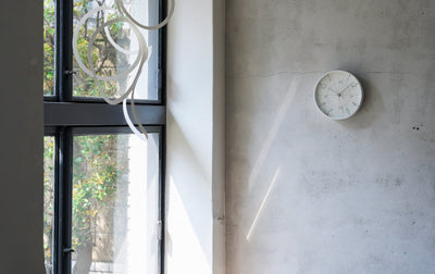 Lemnos Earth wall clock