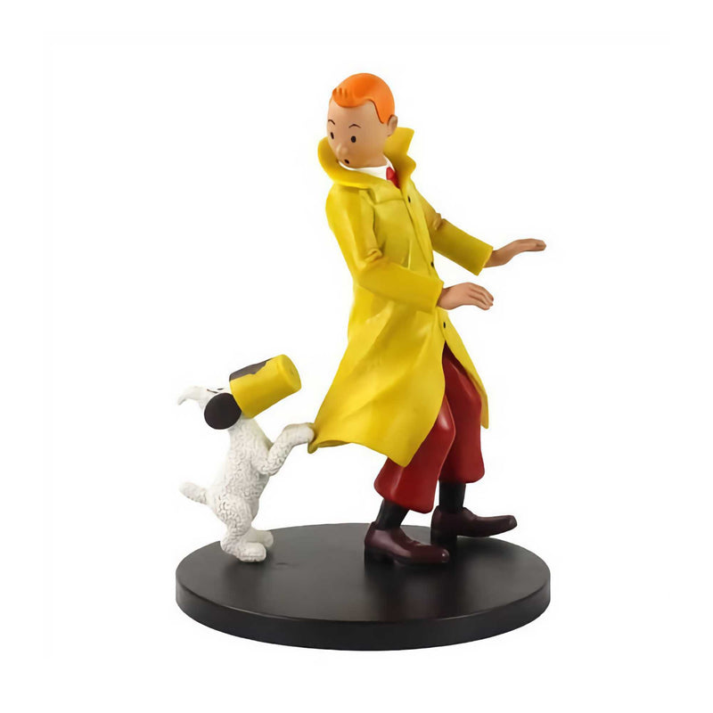 Tintin The Adventures of Tintin Figurine, Rain Coat (19cm)