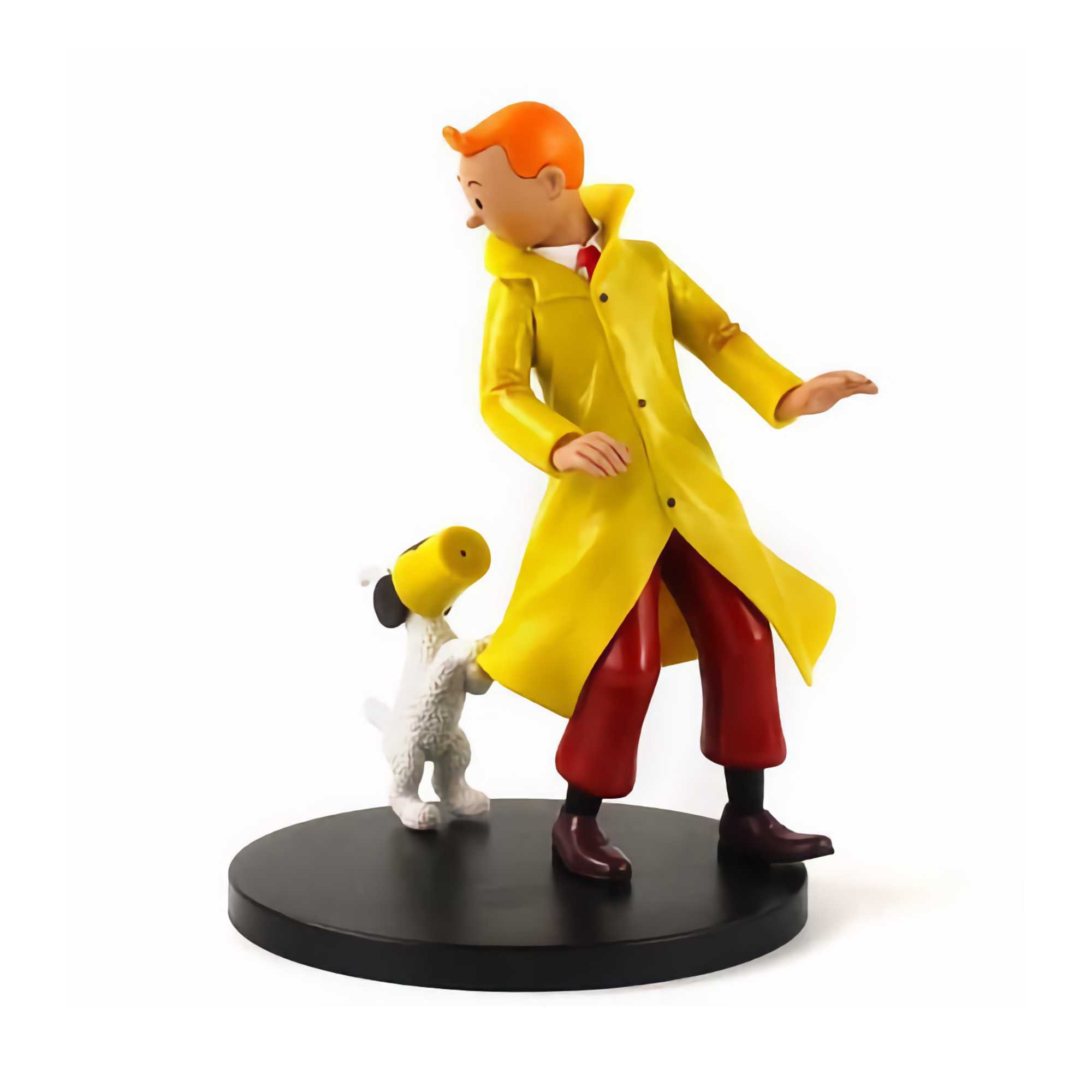 Tintin The Adventures of Tintin Figurine, Rain Coat (19cm)