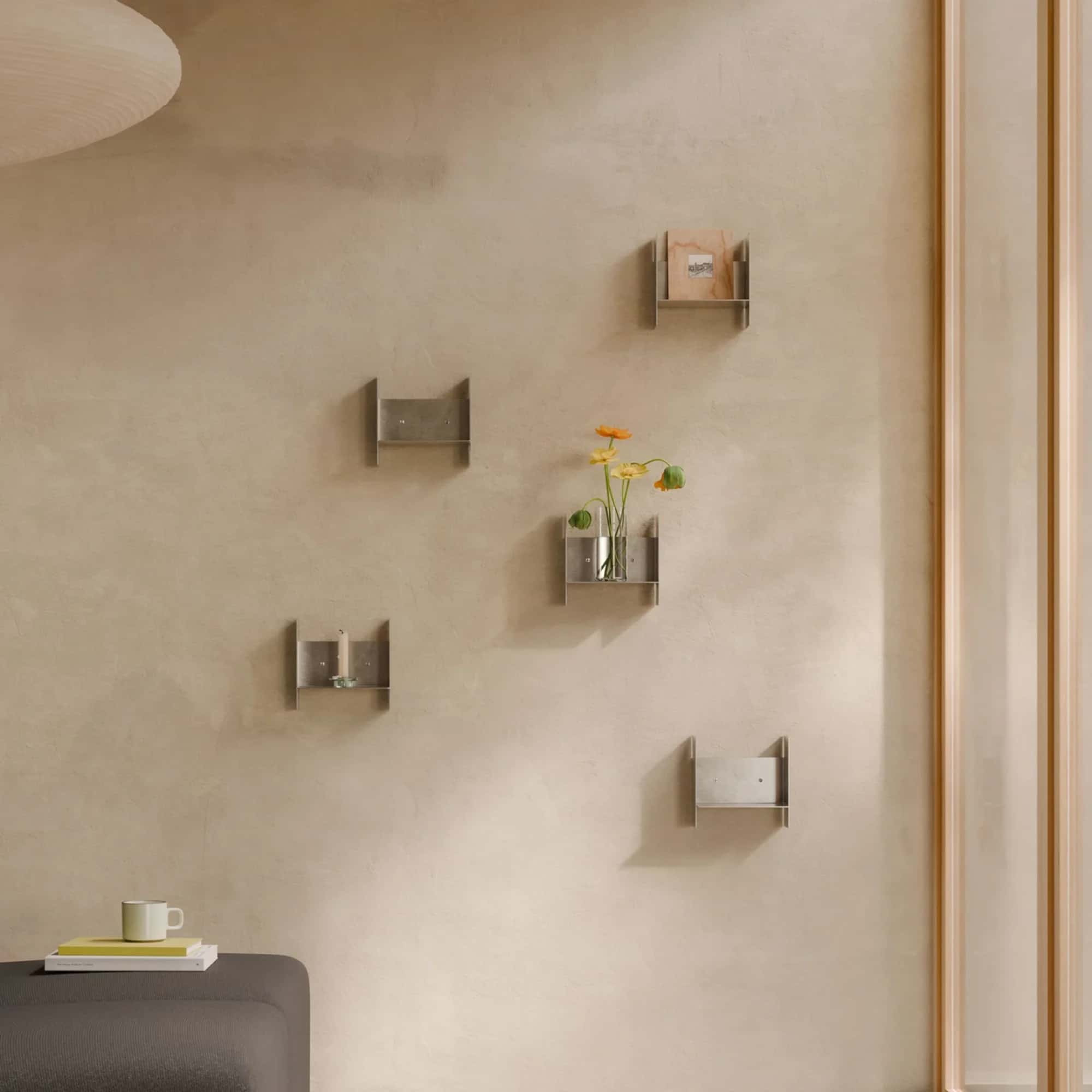 Tiptoe PLI wall shelf, core edition