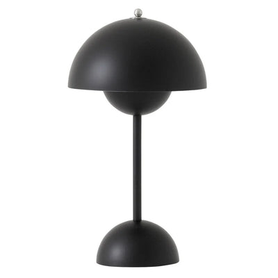&Tradition Flowerpot VP9 rechargeable lamp, matt black