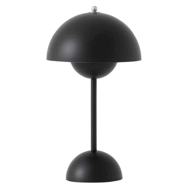 &Tradition Flowerpot VP9 rechargeable lamp, matt black