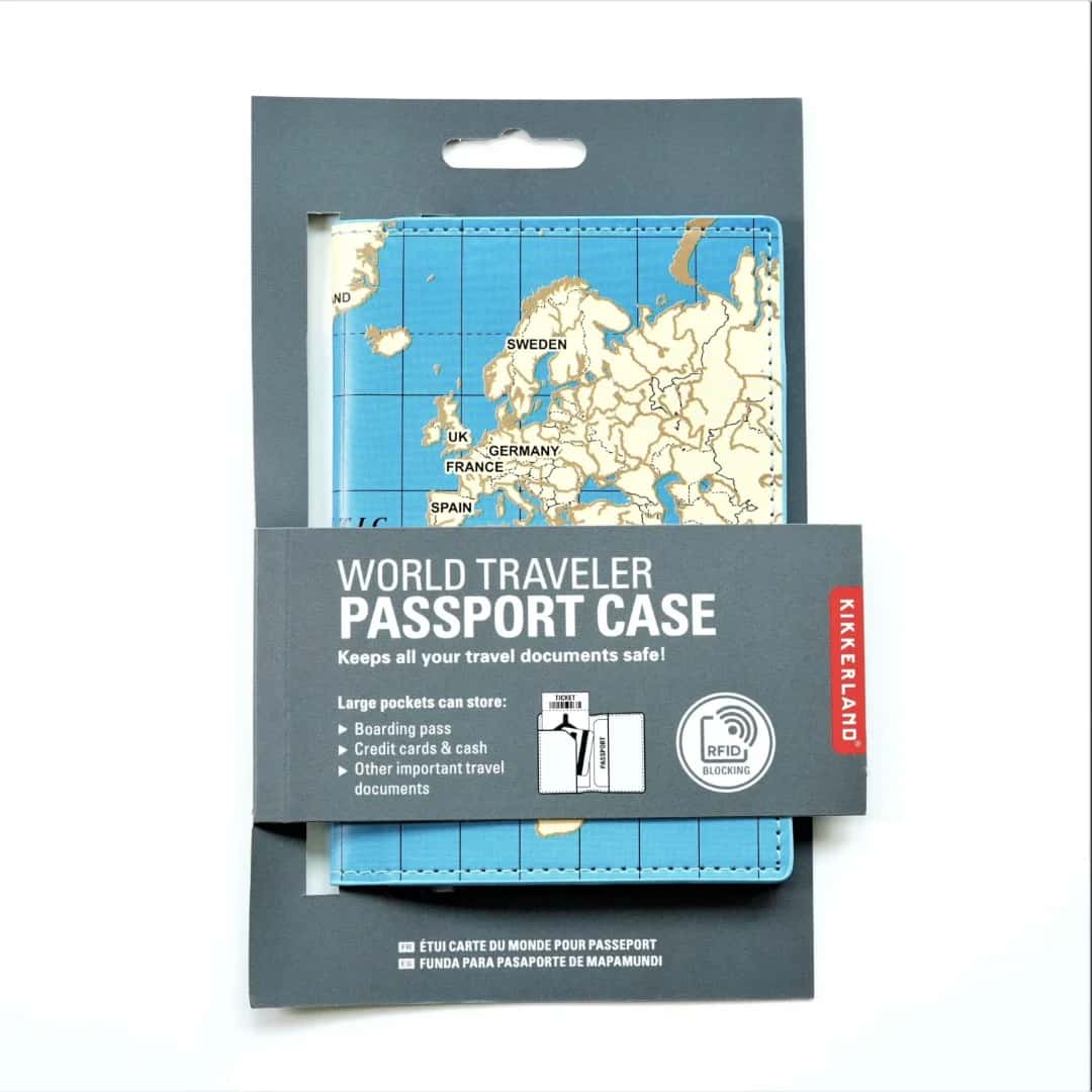 Kikkerland World Traveler RFID blocking case