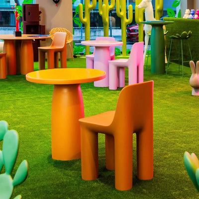 Qeeboo Tata chair, glittered mango