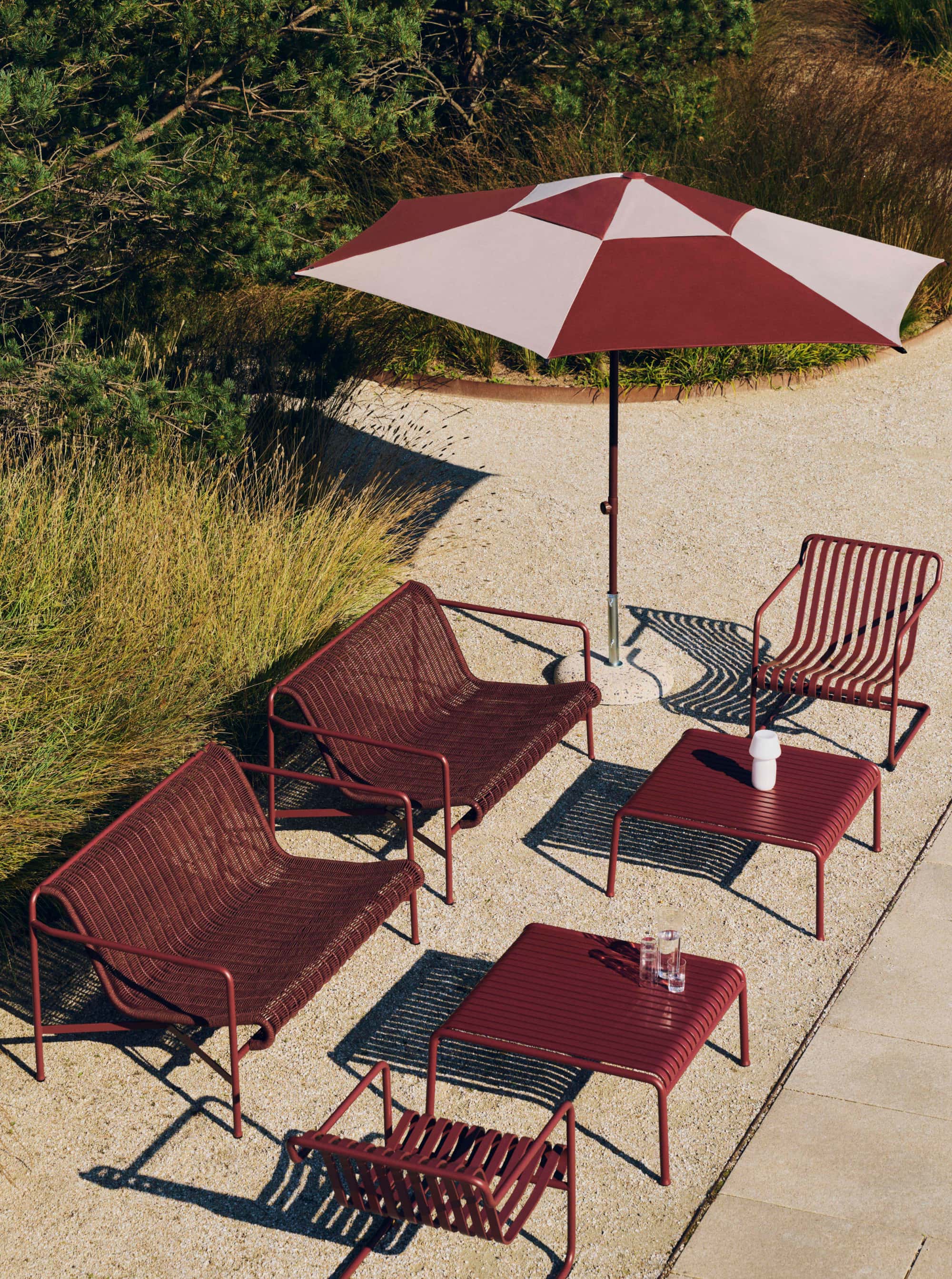 Hay Palissade low table