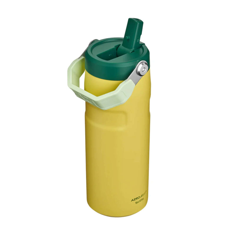 Stanley The Iceflow™ Flip Straw bottle 16oz, daffodil emerald