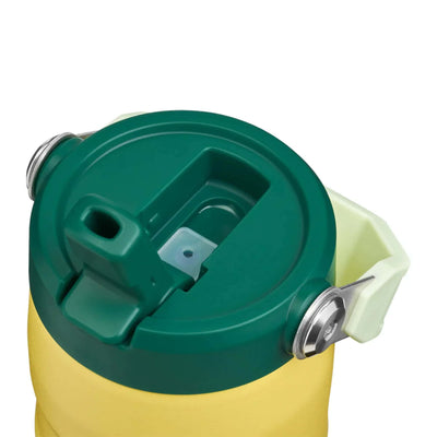 Stanley The Iceflow™ Flip Straw bottle 16oz, daffodil emerald