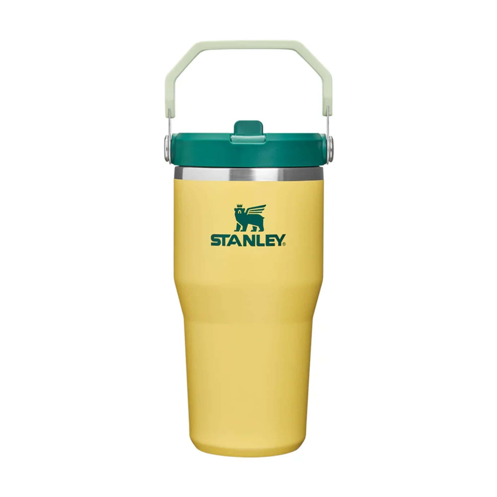 Stanley The Iceflow™ Flip Straw tumbler 20oz, daffodil emerald