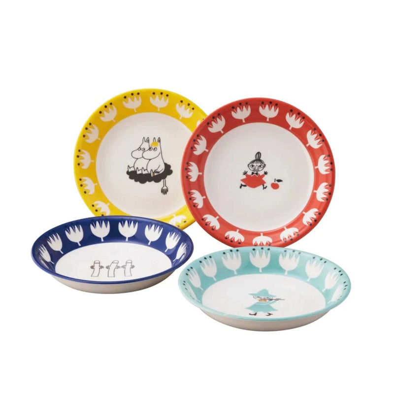 The Moomin Pasta Plate Set (Set of 4)