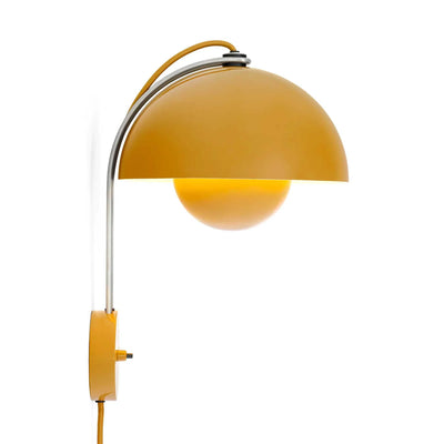&Tradition Flowerpot VP8 wall lamp, mustard