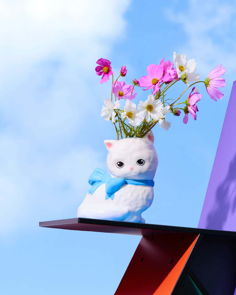 Fluid Market Cat vase