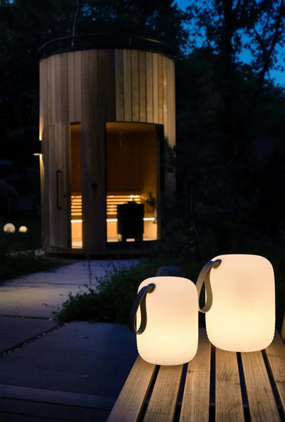 Villa Collection Rechargeable Led Lamp + Bluetooth Speaker, Large