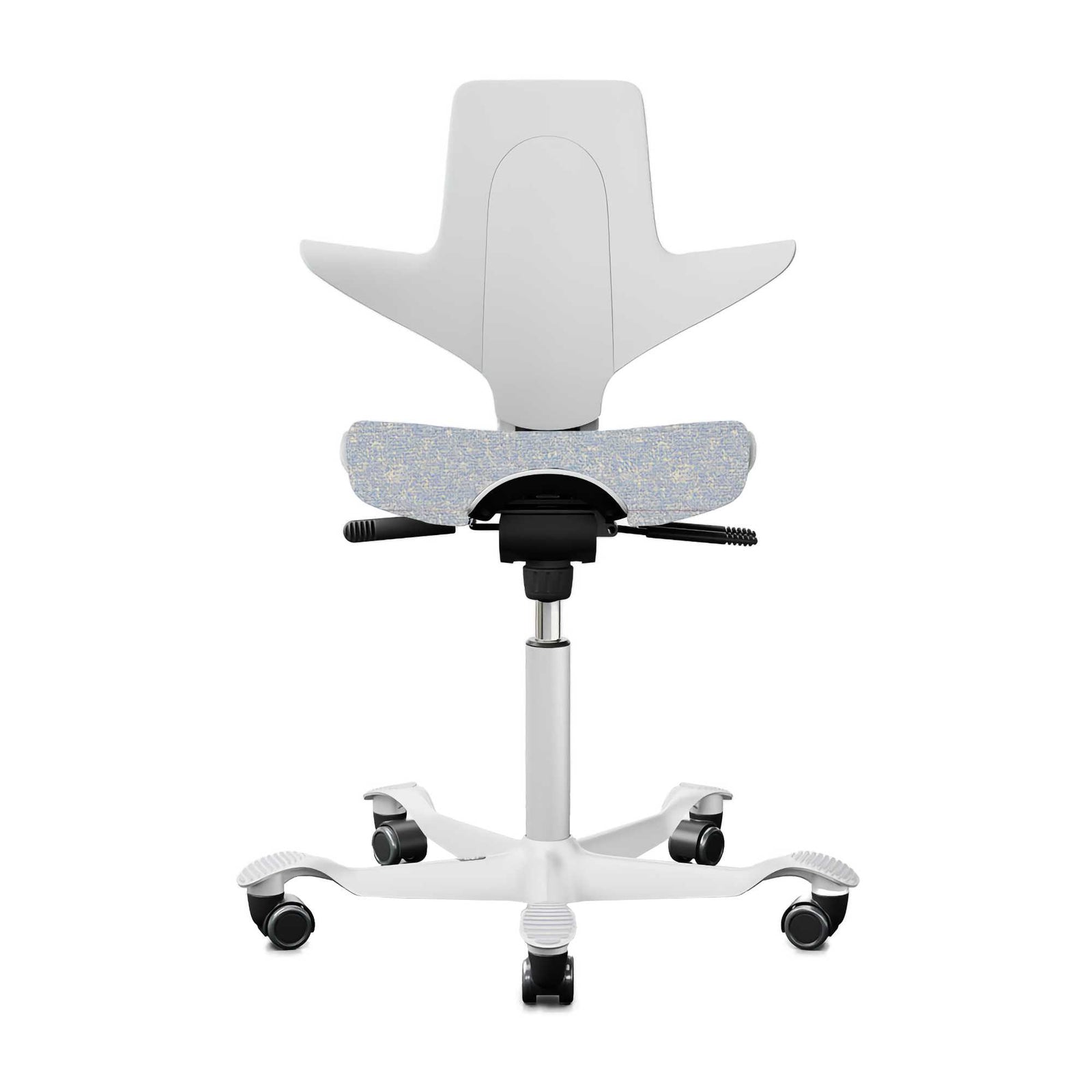 Hag Capisco Puls 8020 fabric, zero white/white