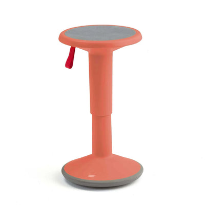 UPis1 100U ergo-stool, soft red